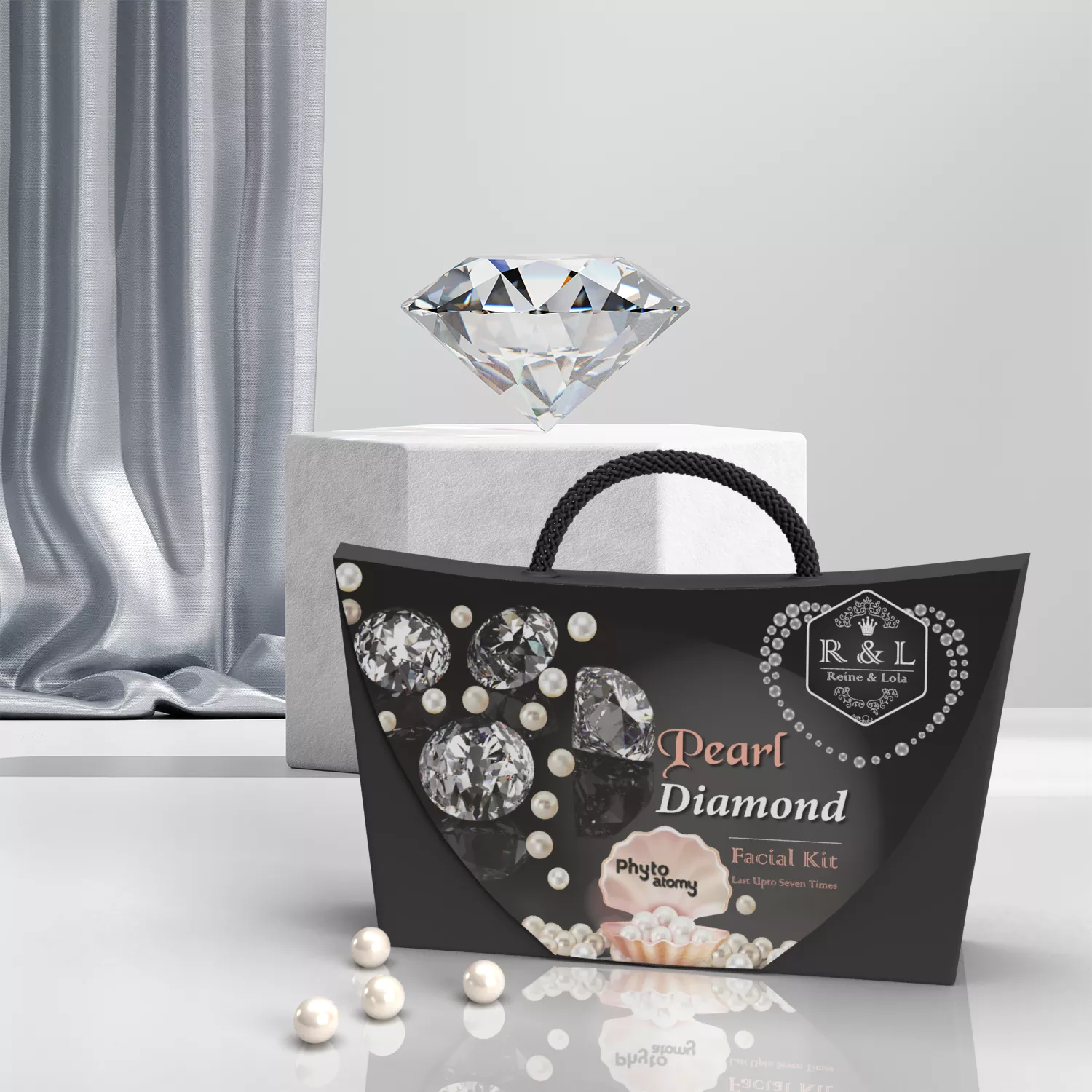 R & L Pearl Diamond Facial Kit